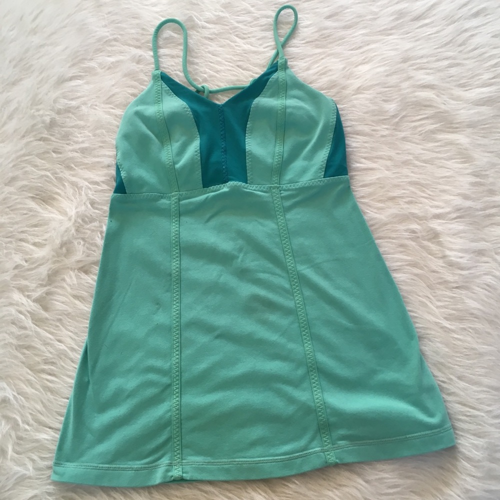 Lululemon Athletica Strappy String V Neck Tank Top